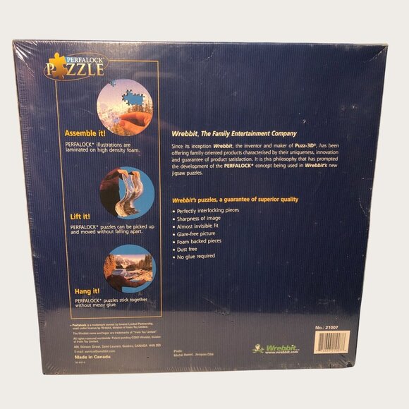 New York Skyline Perfalock Commemorative Edition Jigsaw Puzzle 1000 Pieces New - Picture 2 of 4